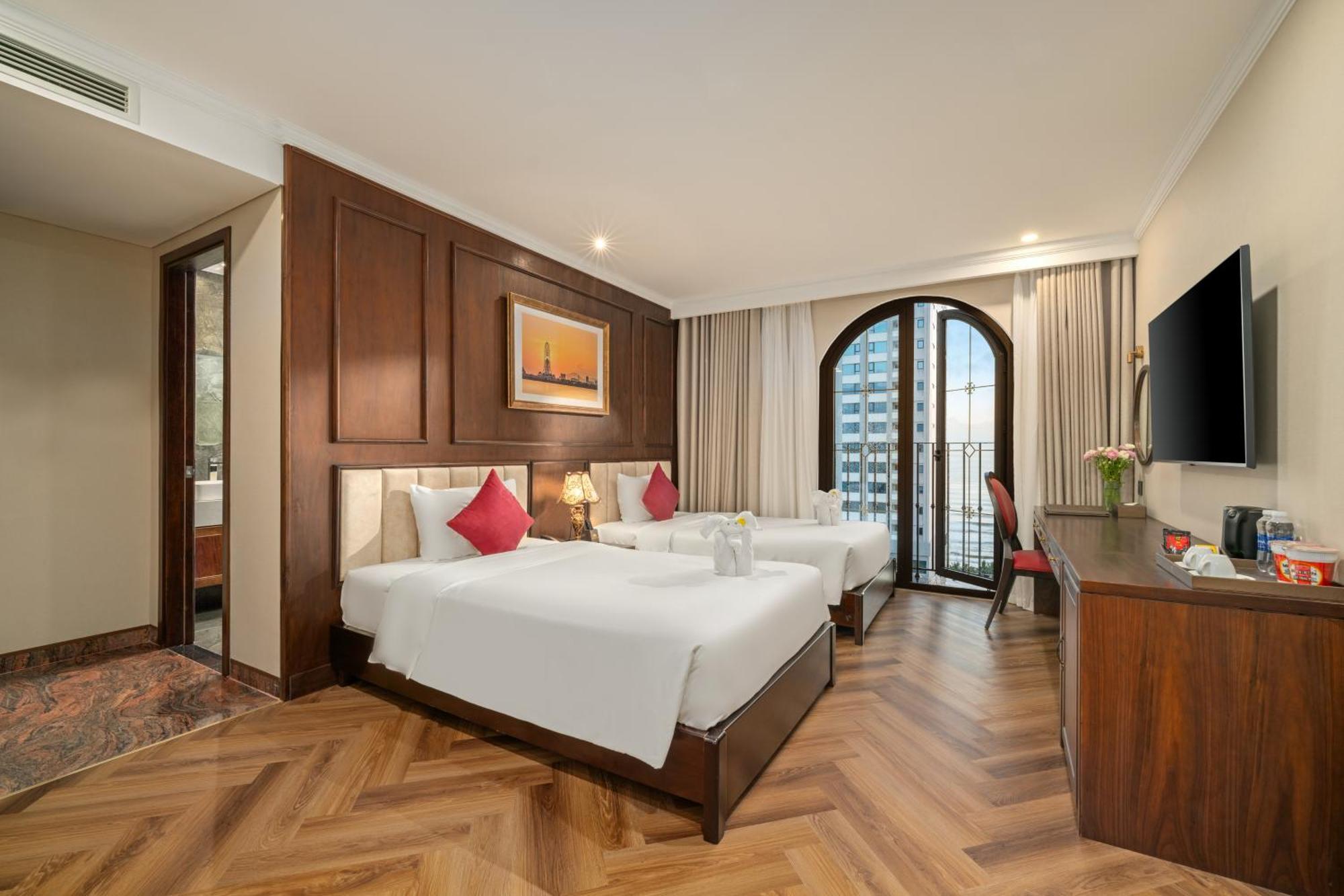 Golden Lotus Luxury Hotel Danang - Complimentary Daily Afternoon Tea Exteriér fotografie