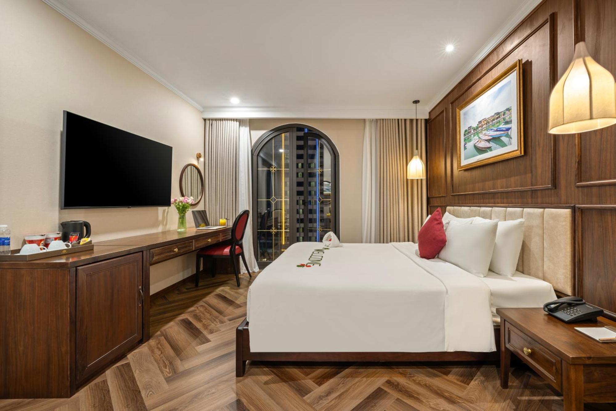 Golden Lotus Luxury Hotel Danang - Complimentary Daily Afternoon Tea Exteriér fotografie