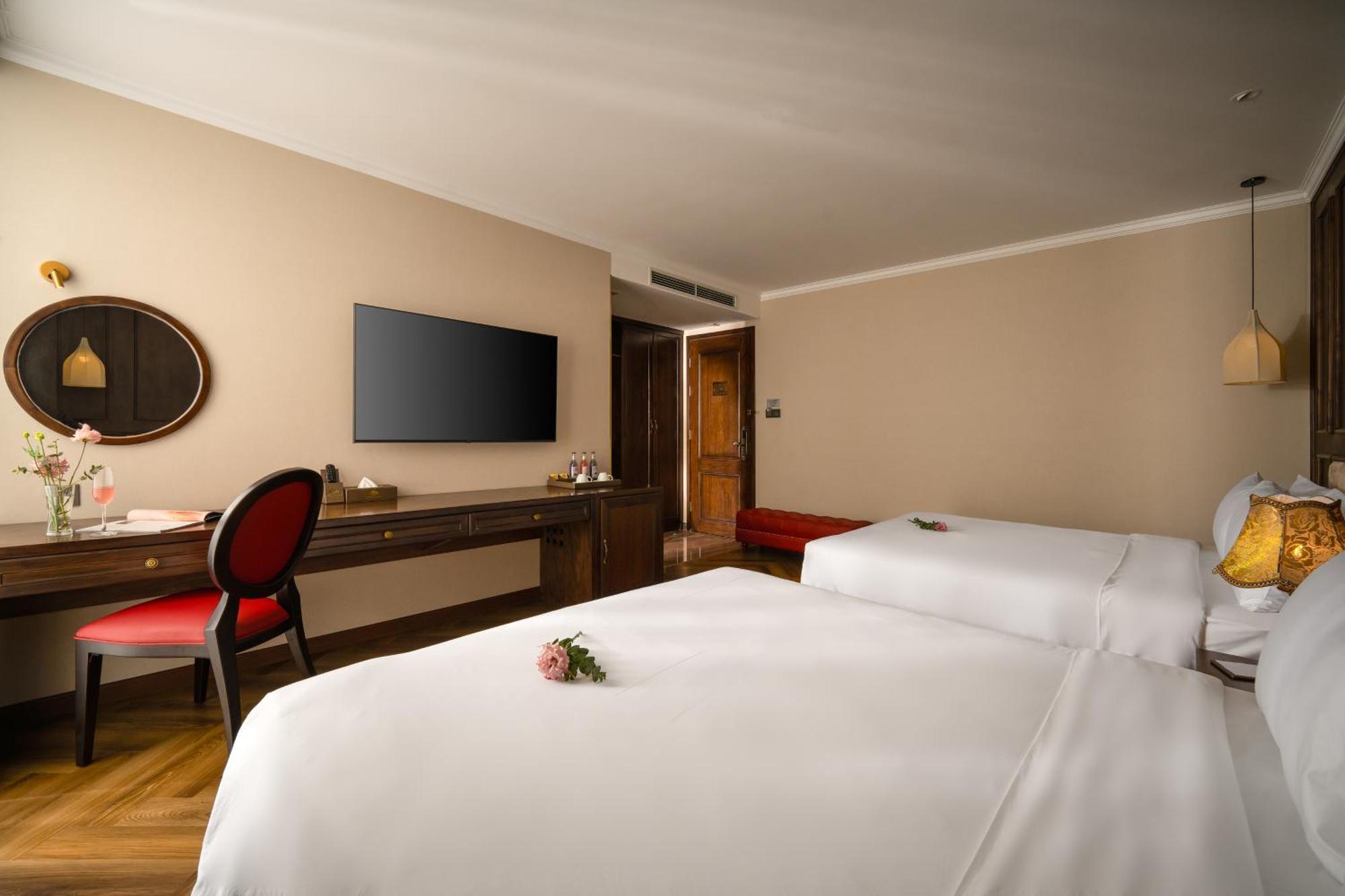 Golden Lotus Luxury Hotel Danang - Complimentary Daily Afternoon Tea Exteriér fotografie