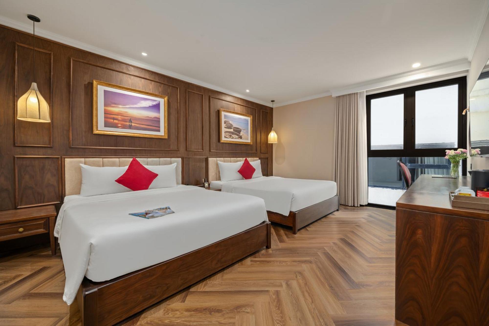 Golden Lotus Luxury Hotel Danang - Complimentary Daily Afternoon Tea Exteriér fotografie