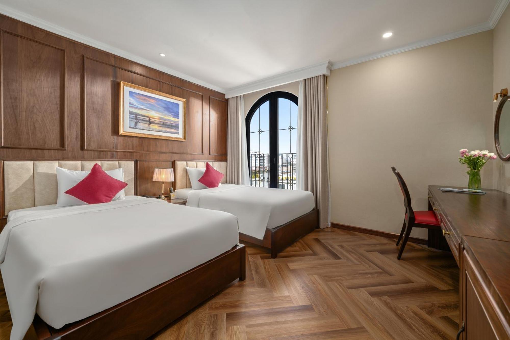 Golden Lotus Luxury Hotel Danang - Complimentary Daily Afternoon Tea Exteriér fotografie