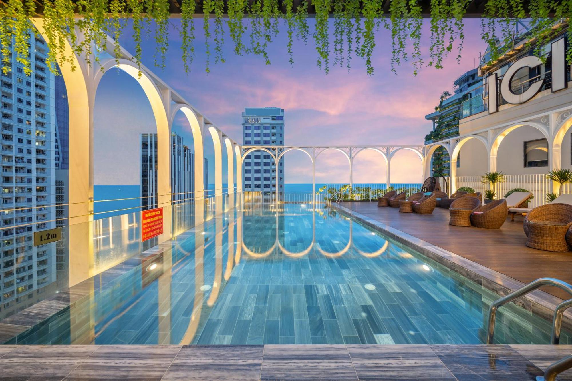 Golden Lotus Luxury Hotel Danang - Complimentary Daily Afternoon Tea Exteriér fotografie