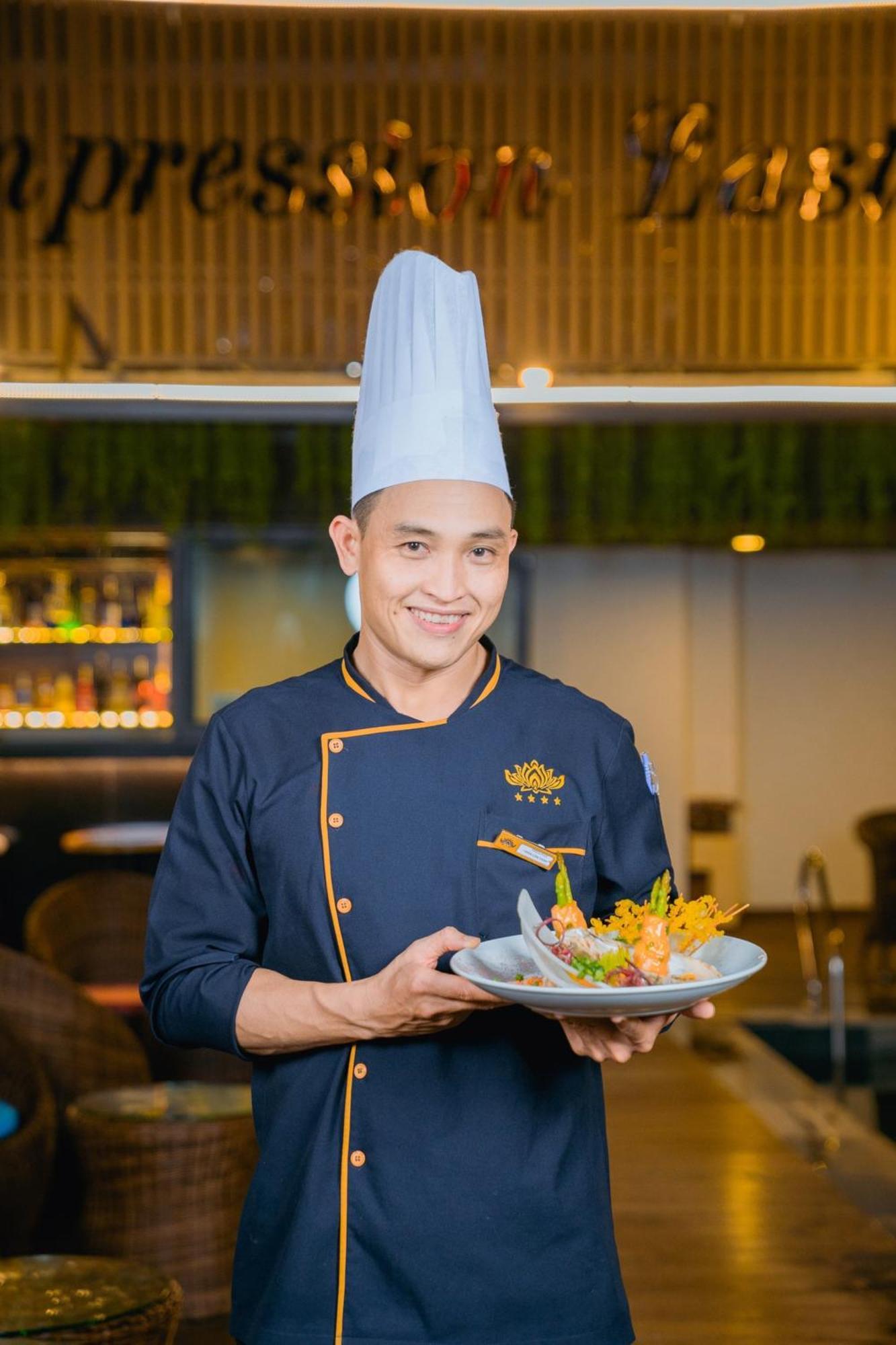 Golden Lotus Luxury Hotel Danang - Complimentary Daily Afternoon Tea Exteriér fotografie