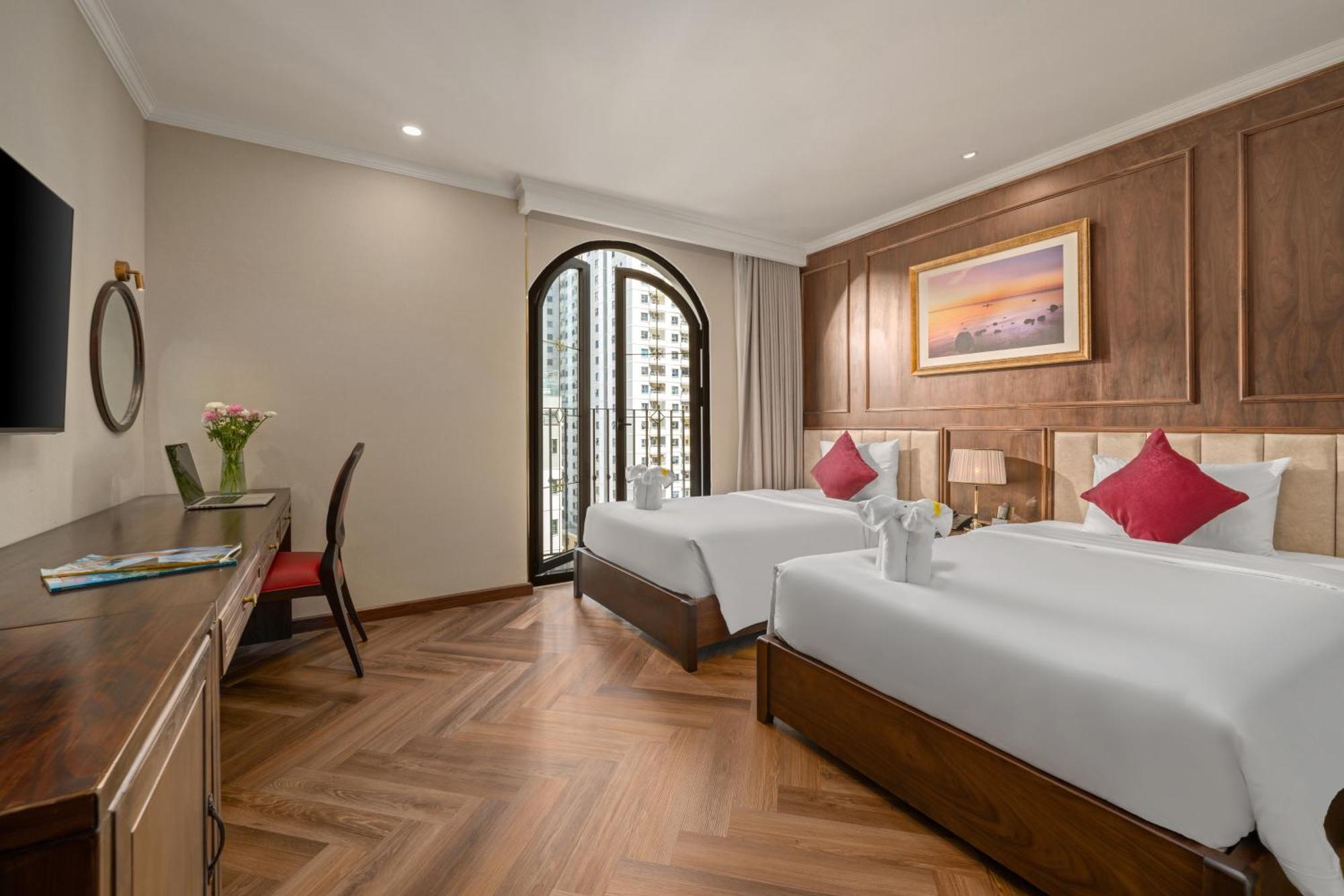 Golden Lotus Luxury Hotel Danang - Complimentary Daily Afternoon Tea Exteriér fotografie