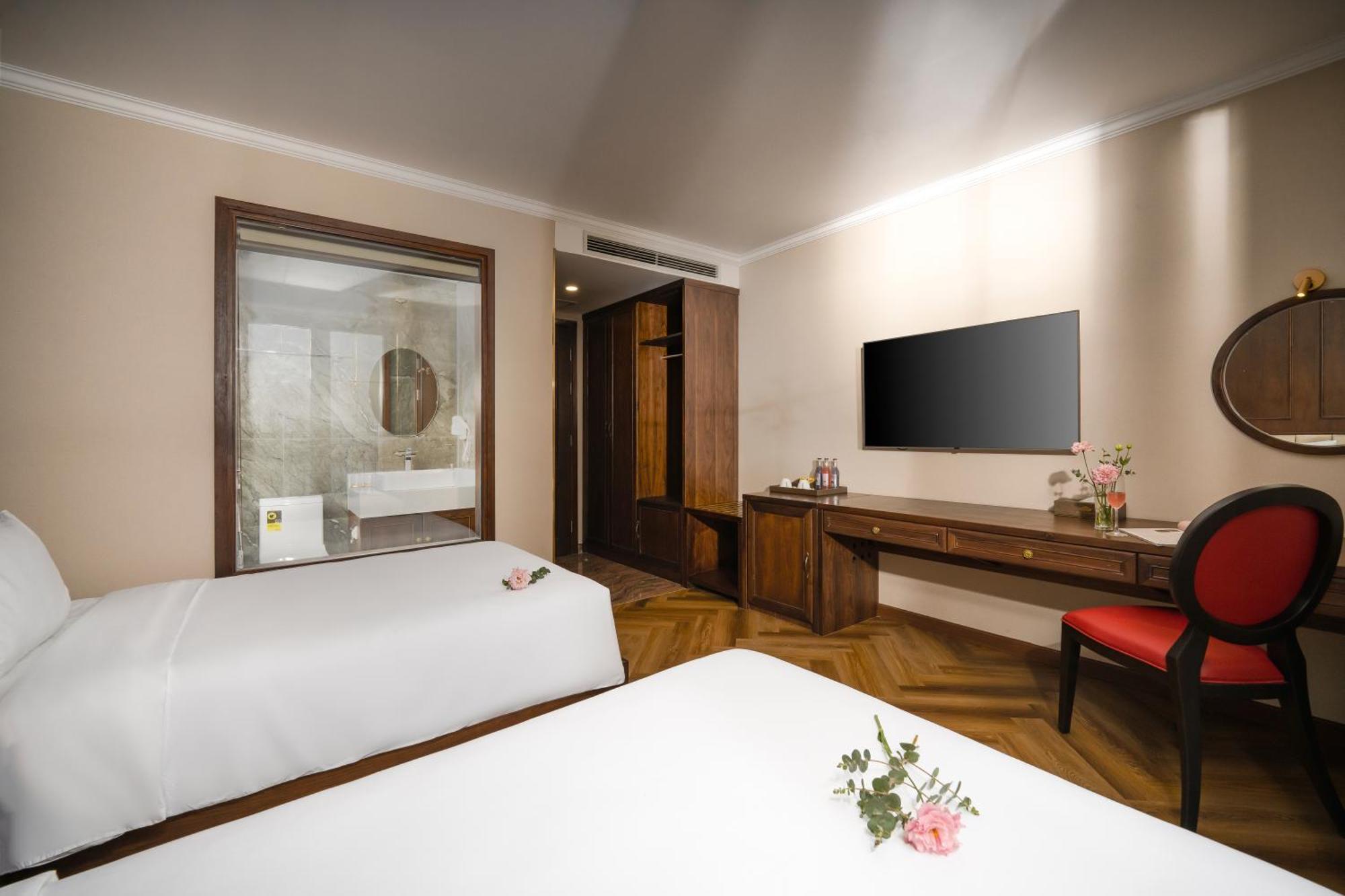 Golden Lotus Luxury Hotel Danang - Complimentary Daily Afternoon Tea Exteriér fotografie