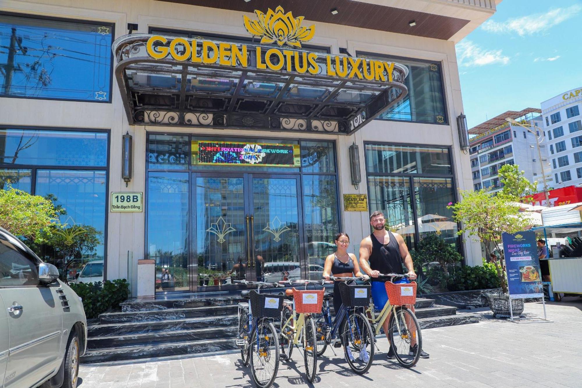 Golden Lotus Luxury Hotel Danang - Complimentary Daily Afternoon Tea Exteriér fotografie